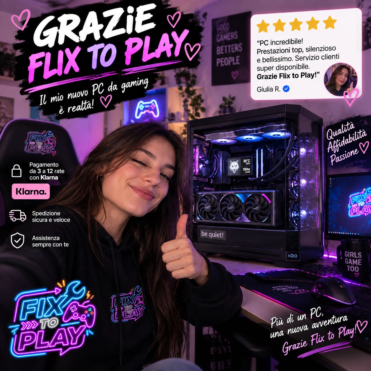 Fix to Play Gamer Girl